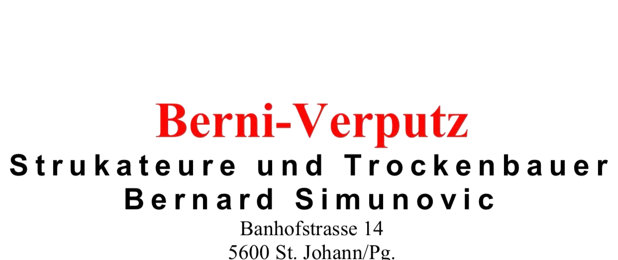 Berni Verputz