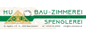 Firma Hu-Bau Zimmerei_Logo quer
